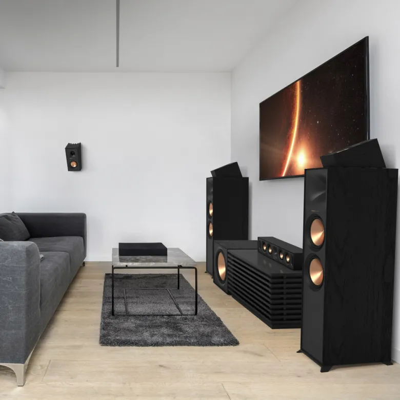 Klipsch R-40SA Dolby Atmos-högtalare, svart