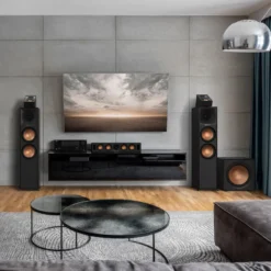 Klipsch R-40SA Dolby Atmos-högtalare, svart