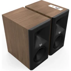 Klipsch The Fives II aktiva streaminghögtalare med HDMI & Dolby Atmos, valnöt par
