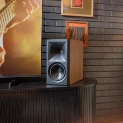 Klipsch The Fives II aktiva streaminghögtalare med HDMI & Dolby Atmos, valnöt par