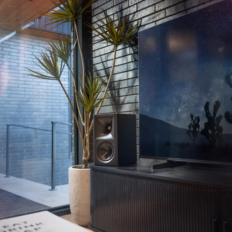 Klipsch The Fives II aktiva streaminghögtalare med HDMI & Dolby Atmos, svart par