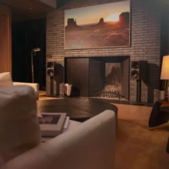 Klipsch The Nines II aktiva streaminghögtalare med HDMI & Dolby Atmos, svart par