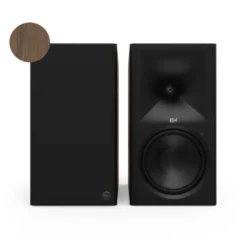 Klipsch The Nines II aktiva streaminghögtalare med HDMI & Dolby Atmos, valnöt par
