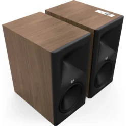 Klipsch The Nines II aktiva streaminghögtalare med HDMI & Dolby Atmos, valnöt par