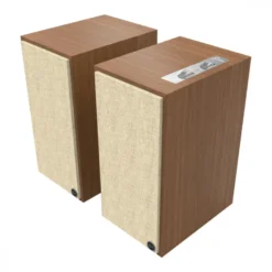 Klipsch The Sevens, aktiva stativhögtalare, valnöt