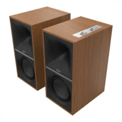 Klipsch The Sevens, aktiva stativhögtalare, valnöt