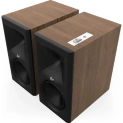 Klipsch The Sevens II aktiva streaminghögtalare med HDMI & Dolby Atmos, valnöt par