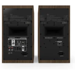 Klipsch The Sevens II aktiva streaminghögtalare med HDMI & Dolby Atmos, valnöt par