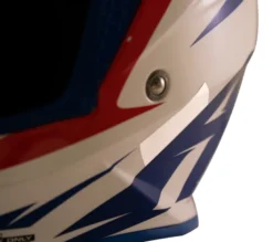 Klisterreflex för hjälm (gul) 4st ca: 5x2cm