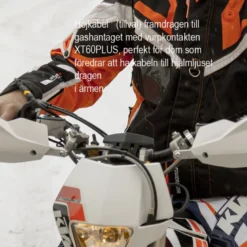 Komplett lamp strömkabelsats XL till Enduro hoj
