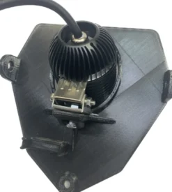 Lampfäste Sherco 2012-2023, 40 W med 1 st NIZLED instegslampa