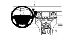 Landrover Discovery 10-15/LR4, Centrerad