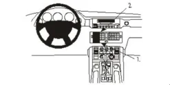 Landrover Range Rover 02-06, Centrerad