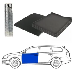 Ljudisolering till Kombi, framdörrar med dörrsidor