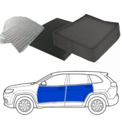 Ljudisolering till SUV, fram- och bakdörrar med dörrsidor