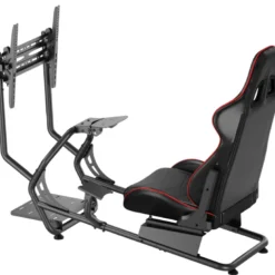 LogiLink Racing Cockpit, racingstol med skärmfäste 32-50