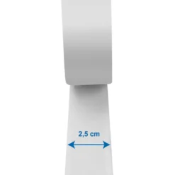 LogiLink Självhäftande kardborreband 25 mm x 5 m, vit