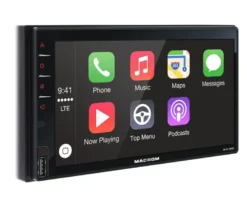 Macrom M-DL7000D25 bilstereo med CarPlay, Android Auto, DAB+ och Bluetooth