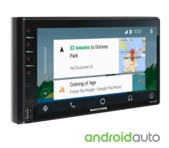 Macrom M-DL7000D bilstereo med CarPlay, Android Auto, DAB+ och Bluetooth