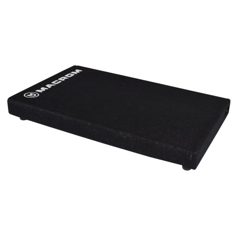 Macrom M-SW250A, superslim aktiv 10 tums baslåda