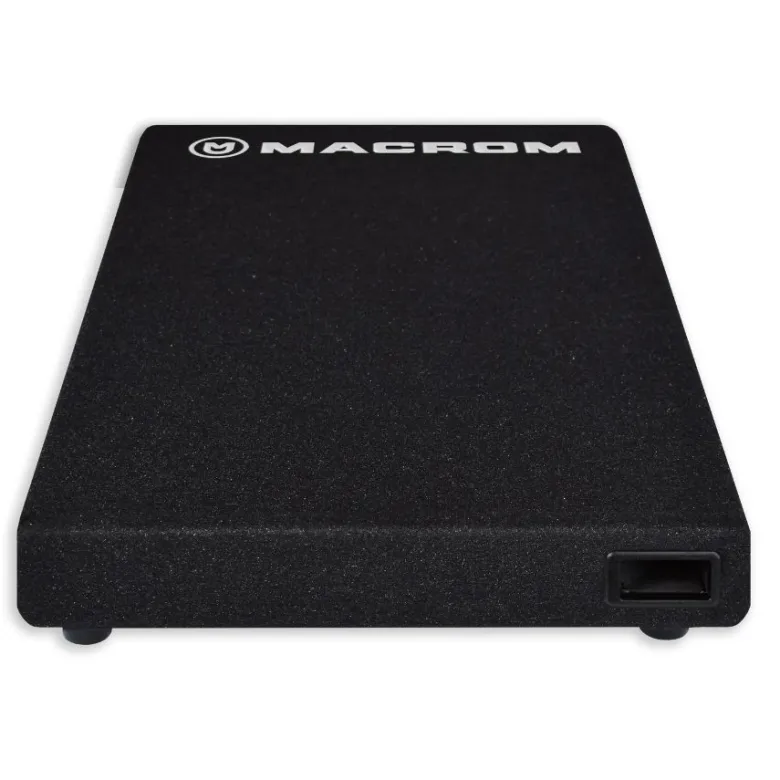 Macrom M-SW250A, superslim aktiv 10 tums baslåda
