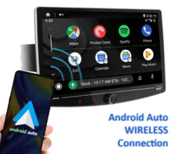 Macrom T1003DAB 10" bilstereo med Android 13, DAB+ och Bluetooth