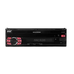 Macrom T6593DAB bilstereo med motoriserad skärm, Android 13 & mer