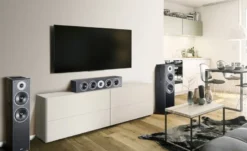 Magnat Monitor S80 ATM golvhögtalare med Dolby Atmos, svart par