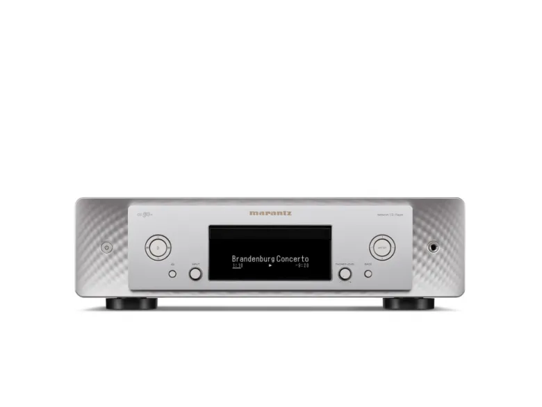 Marantz CD50n CD-spelare med nätverk, silver/guld