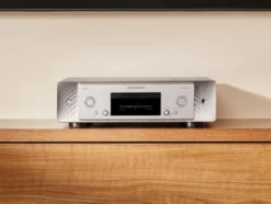 Marantz CD50n CD-spelare med nätverk, silver/guld
