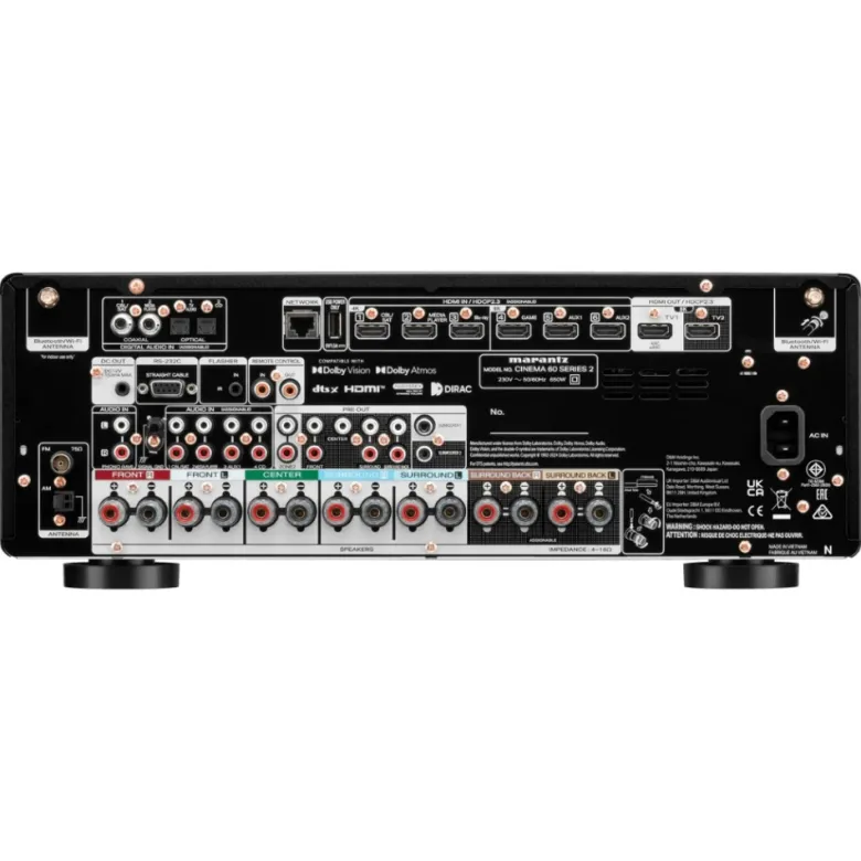 Marantz Cinema 60 DAB S2, 7.2-kanals bioförstärkare, Svart