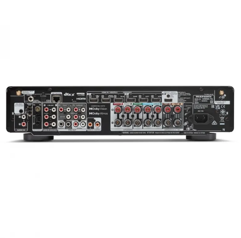 Marantz Cinema 70S & DLS Flatbox XL On-Wall 5.0 hemmabiopaket, vit