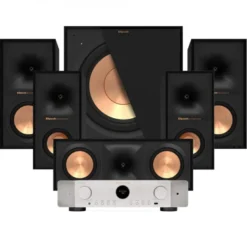 Marantz Cinema 70S & Klipsch Reference R-50M 5.1 hemmabiopaket, svart