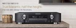 Marantz NR1510 hemmabioförstärkare, svart