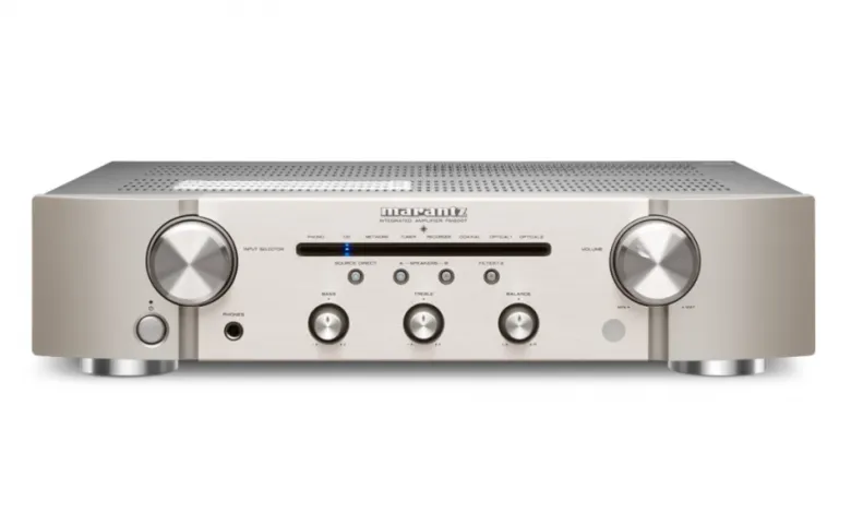 Marantz PM6007 med Monitor Audio Bronze 50 7G i svart, stereopaket