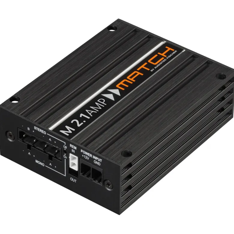 Match M 2.1AMP, 2-kanalig mikroförstärkare