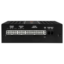 Match UP 10DSP med MEC ANALOG IN, 10-kanaligt slutsteg med ljudprocessor