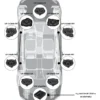 Match UP S4MB-CTR, centerhögtalare till Mercedes
