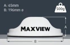 MAXVIEW ROAM, trådlös 3G/4G- & Wi-Fi-router