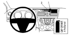 Mazda 5 11-15, Centrerad