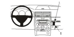 Mazda 2 03-07, Vinklad