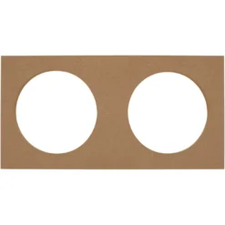 MDF-monteringsplatta, 2x6.5 tum