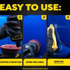 Meguiar's 5" Compounding Foam Pads, 5" poletrtrissa för rubbing