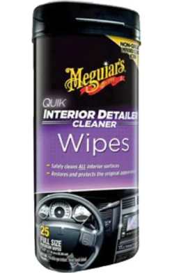 Meguiars Quik Interior Detailer Wipes