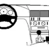 Mercedes Benz C-Klass 93-99, Konsol