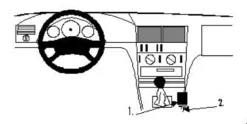 Mercedes Benz C-Klass 93-99, Konsol
