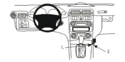 Mercedes Benz C-Klass 00-06, Vinklad, Låg