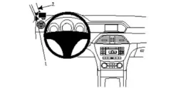 Mercedes Benz C-Klass 11-14, Vänster