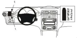 Mercedes Benz C-Klass 00-06, Vänster