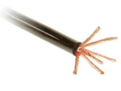 20mm² (4AWG) Strömkabel Svart - ACV